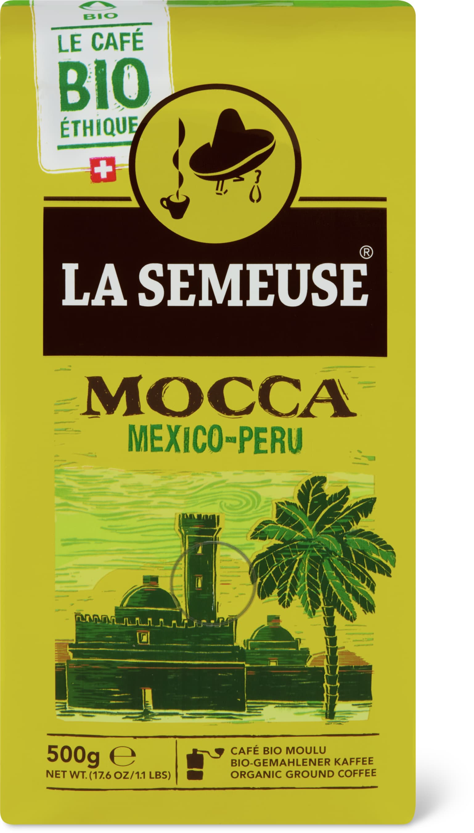 La Semeuse Mocca Bio caffè macinato 500g